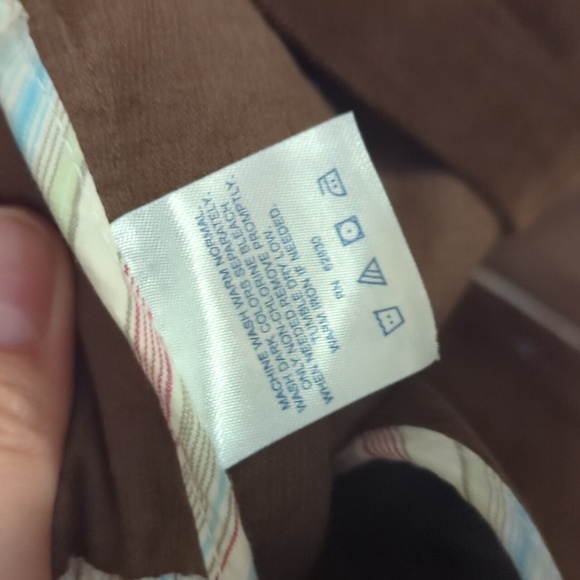 Lands' End Brown Corduroy Blazer Size 16 Petite - Picture 7 of 8